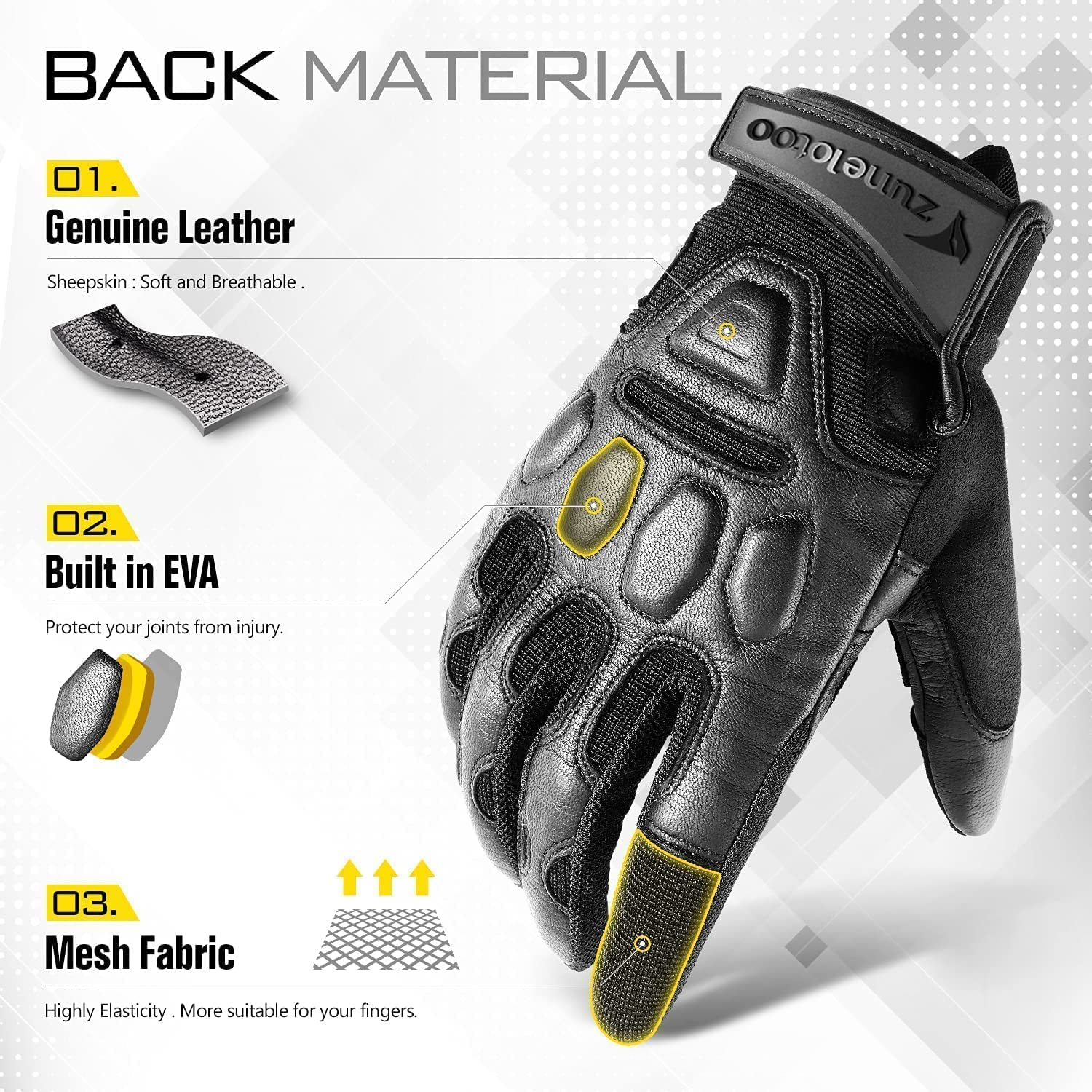 Zune Lotoo Guanti Tatticai Militari Vera Pelle Uomo Guanti Moto Touch Screen Guanti Softair Sportivi per Guanti Paintball Caccia Escursionismo Motocross Bici Ciclismo Da Lavoro