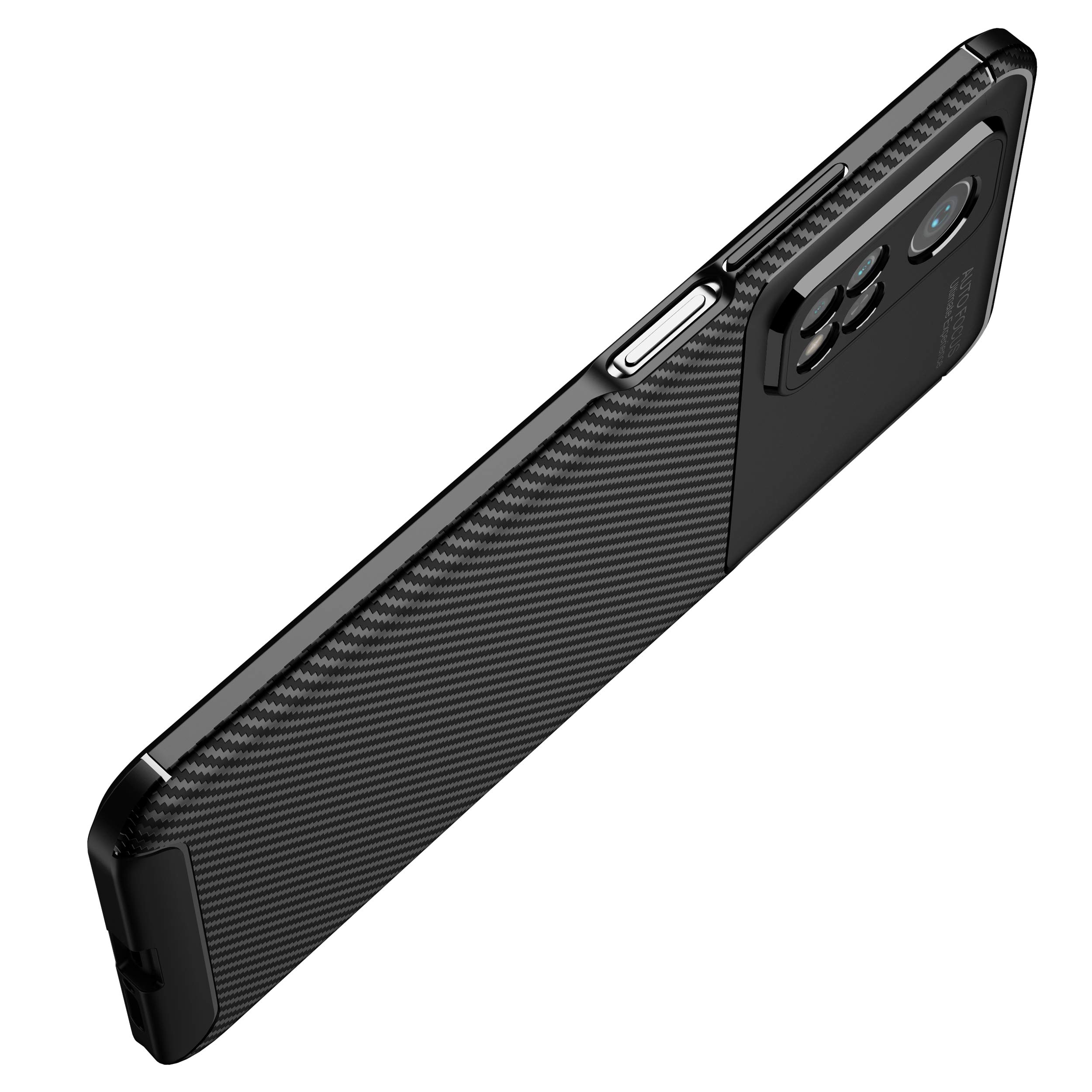 CADORABO Cover in fluid silicone TPU flessibile custodia CUSTODIA per Mi 10T / Mi 10T PRO, Viola Opaco
