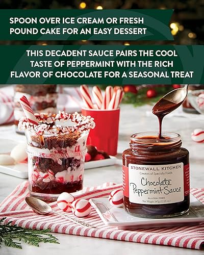 Miniatura 2 de Stonewall Kitchen Salsa de chocolate y menta, 12.25 onzas