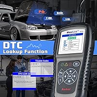 Vista 5 de Autel MaxiLink ML519, herramienta de escaneo OBD2 de modo 6 mejorado, herramienta de escaneo de diagnóstico automático, lector de código de fallo