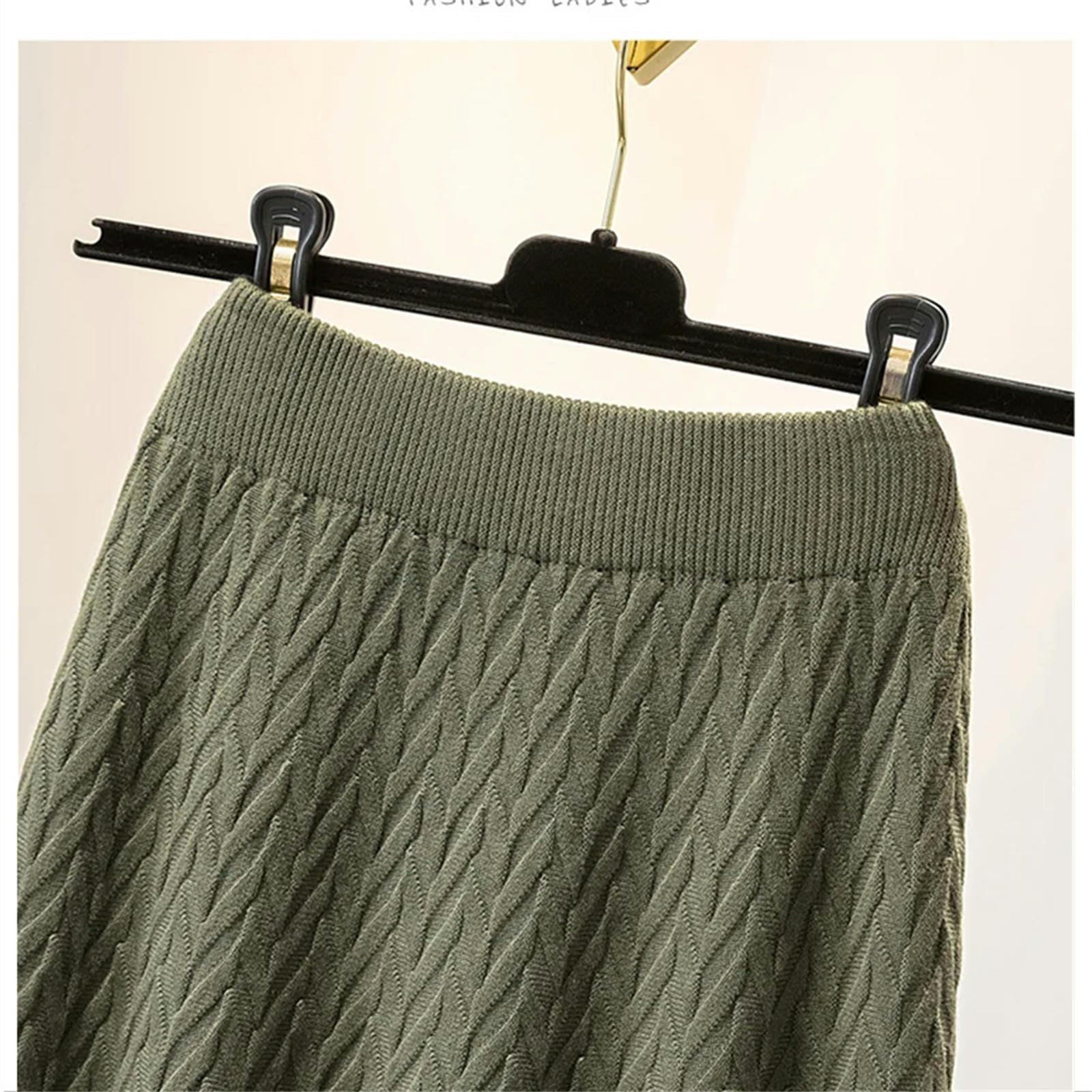 MdybF Faldas Mujer Verano Ropa De Otoño De Punto De Punto
