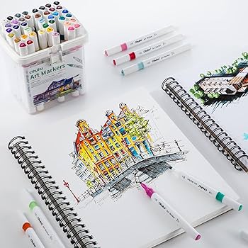 Ohuhu オフーフー　マーカーセット Ohuhu】＼圧巻の320色／人気イラストマーカーから過去最大セット