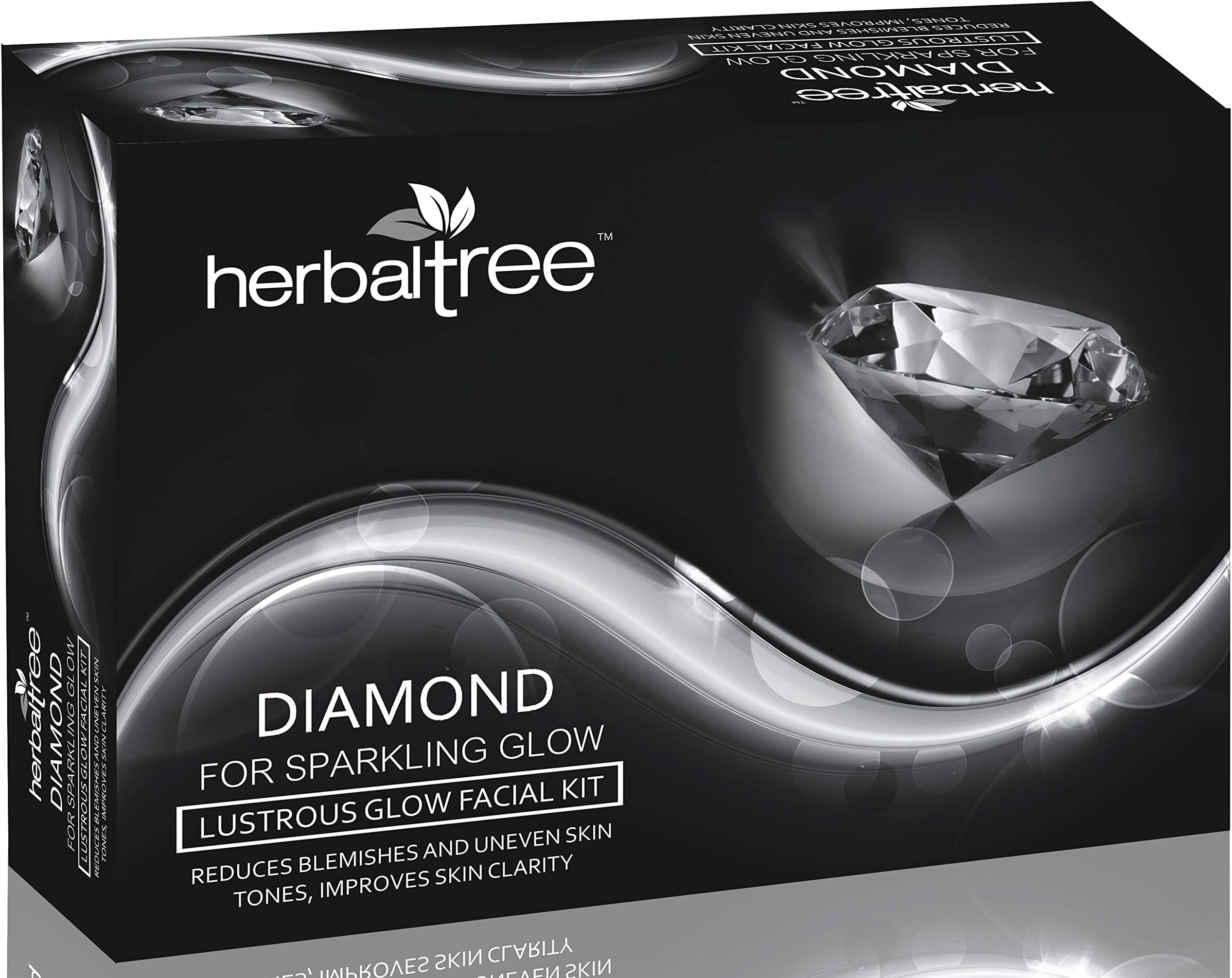 Diamond Facial Kit for Sparkling, Lustrous Glow Improve Skin Clarity (420 g)