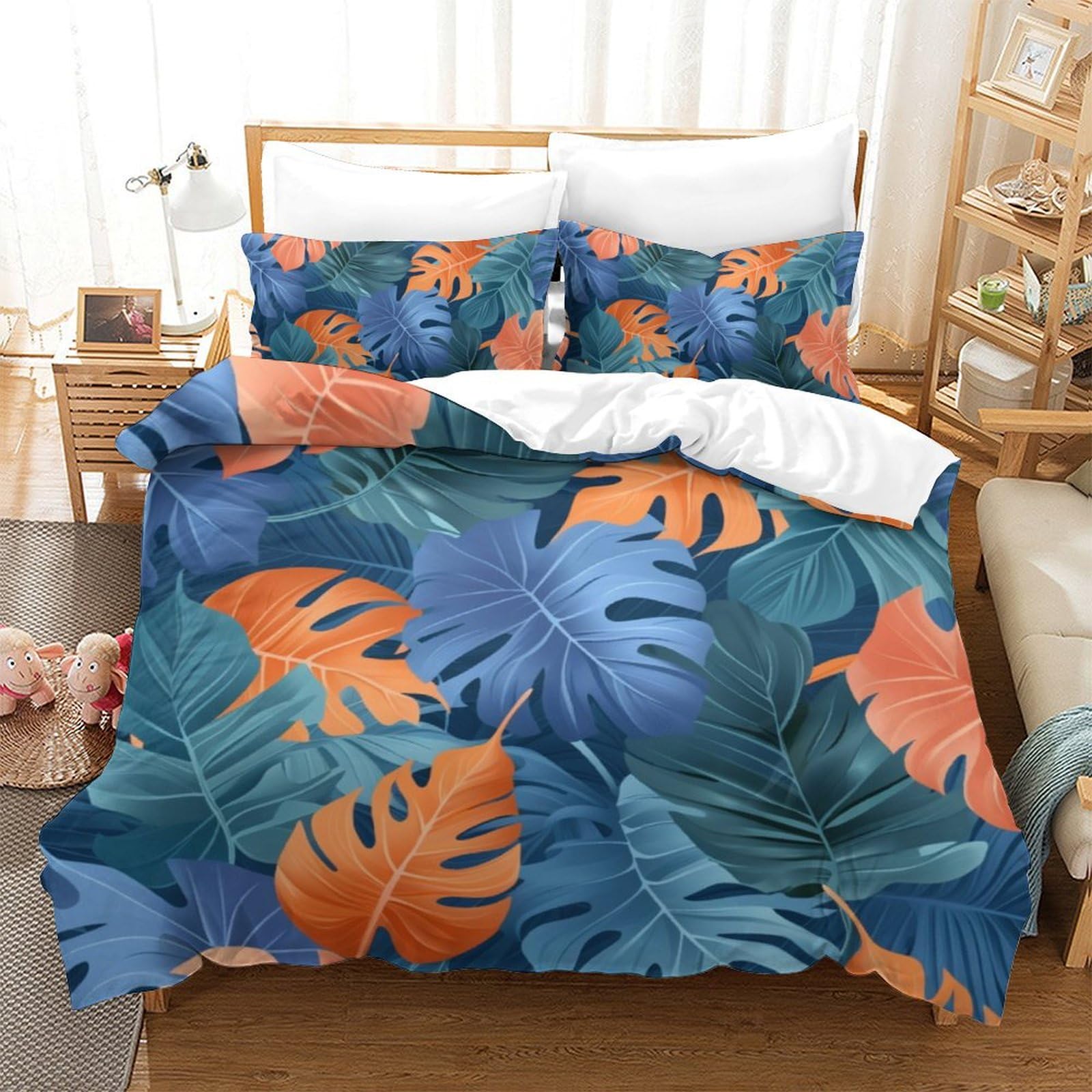 Housse de couette respirant 200x200cm | Fini la transpiration nocturne avec ce linge doux