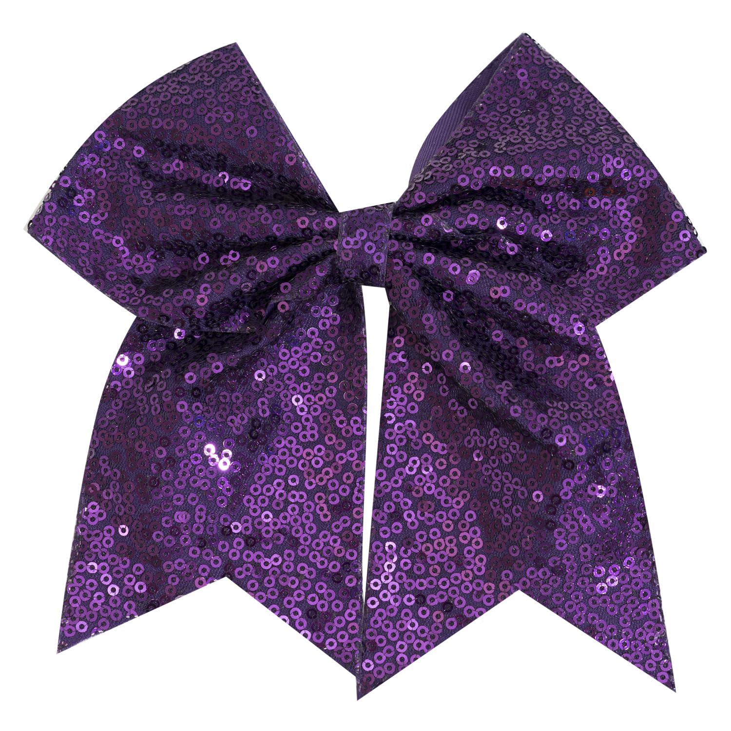 Large Sequin Cheer Bow Clips - Cheerleading Hair Accessories -12 Large Sequin Cheer Bow Clips - Cheerleading Hair Accessories -12