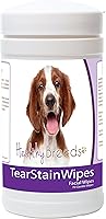 Vista 107 de Healthy Breeds Toallitas quitamanchas de lágrimas de perro para husky siberiano – Más de 100 razas – Limpiador facial de ojos – 70 toallitas