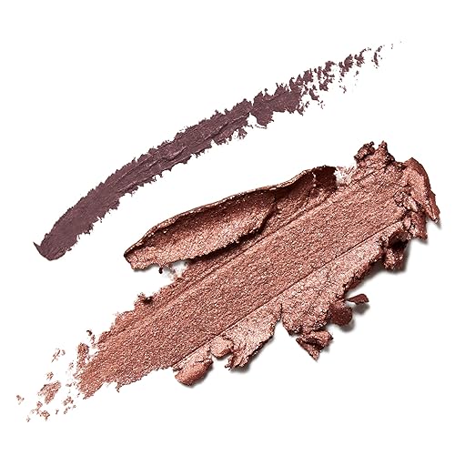 Miniatura 8 de LAURA GELLER NEW YORK Swipe-n-Line - Sombra de ojos de doble punta + delineador de ojos, glamour (morado ahumadociruela rica), sombra de ojos crema