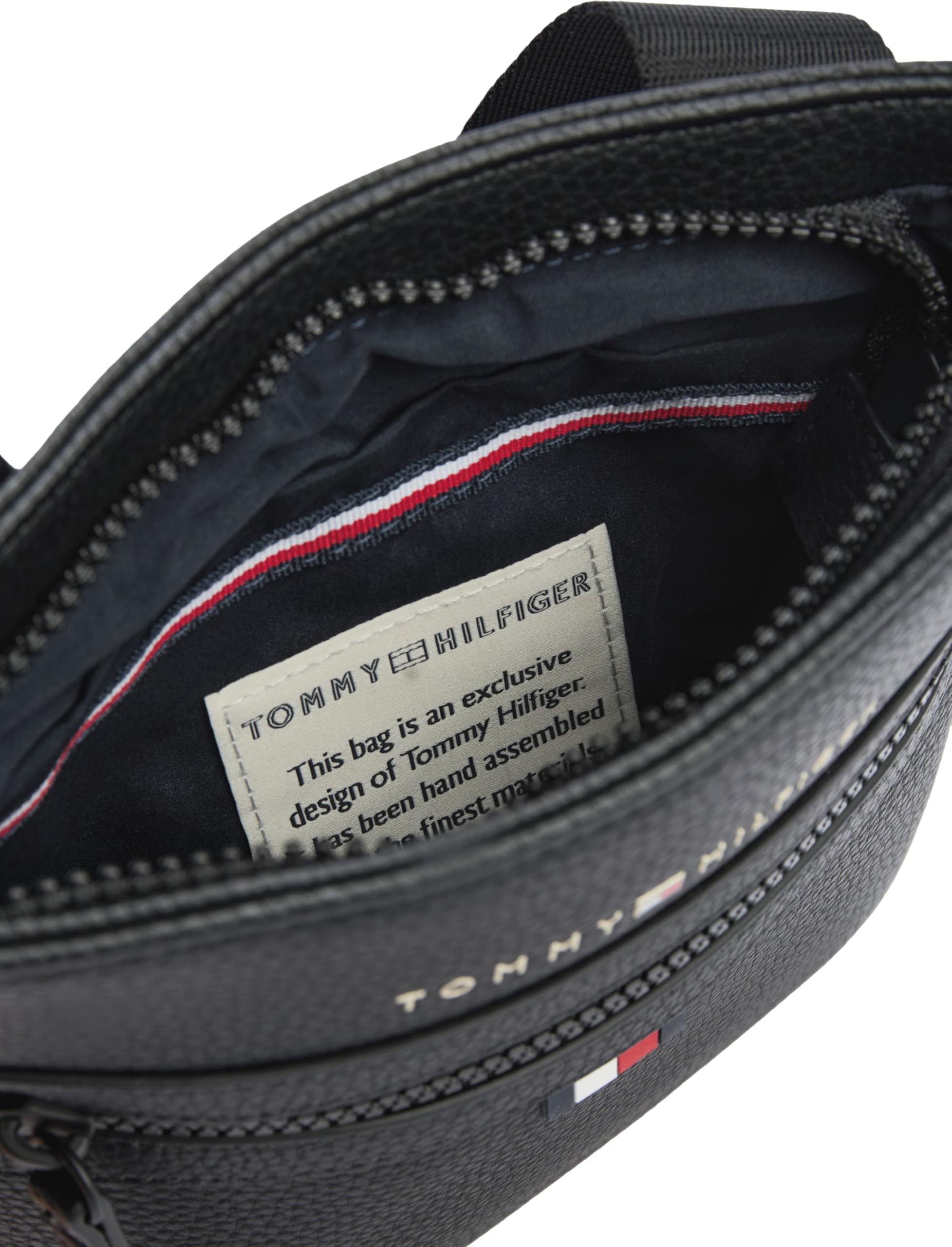 Tommy Hilfiger Bolso bandolera Hombre Essential PU Mini Crossover pequeño