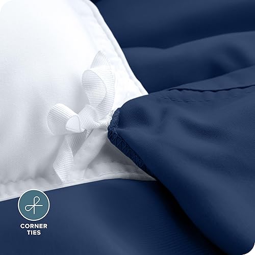 Miniatura 7 de Bare Home - Funda de edredón tamaño individualindividual extra grande, Colección de fundas de edredón súper suaves de primera calidad de 1800 hilos,