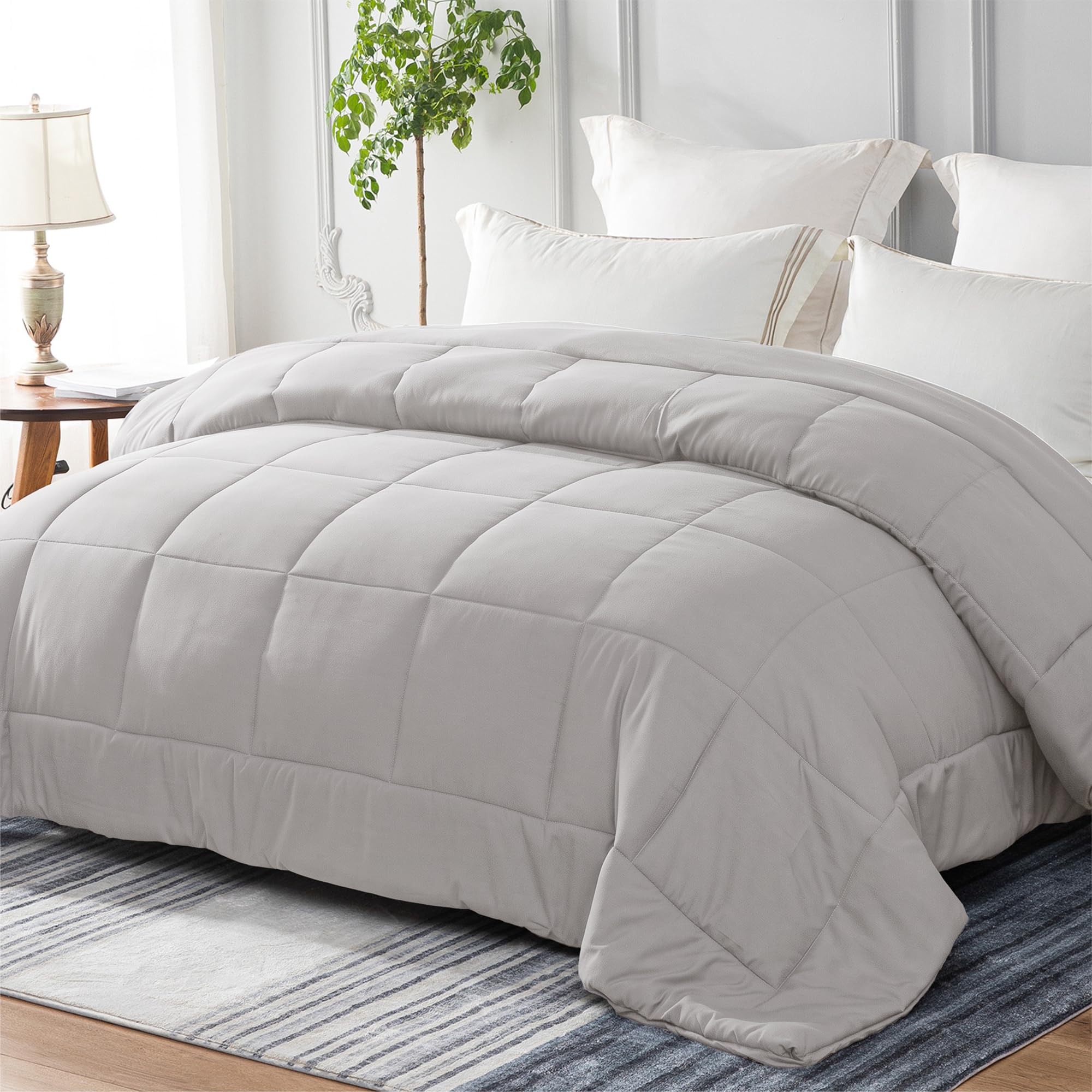 Whale Flotilla Coverless Duvet Super King Size 7.5 Tog Soft Quilt