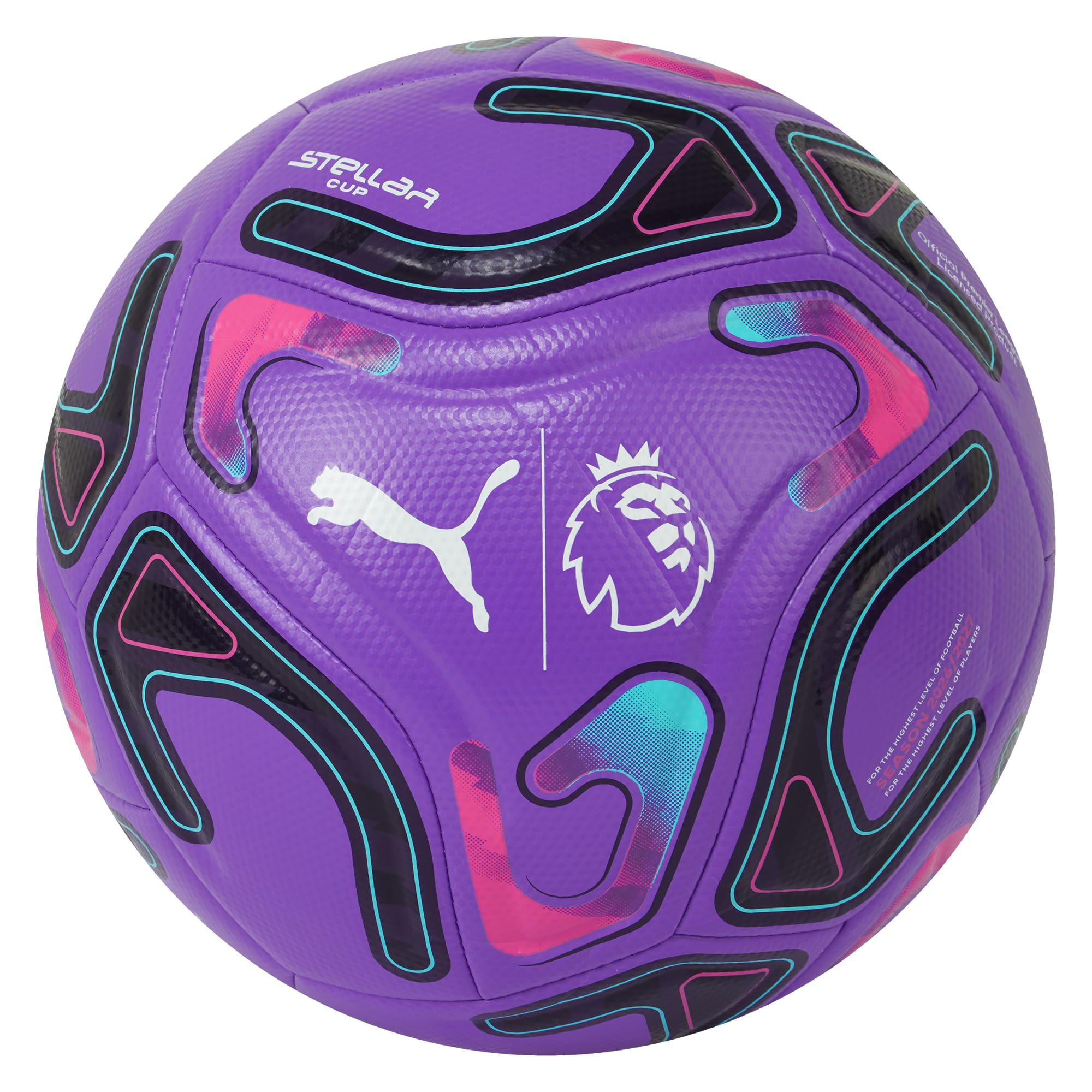 PUMA STELLAR Cup Premier League 2026/27 Reactivity Football, Royal Lilac-multicolor, 5