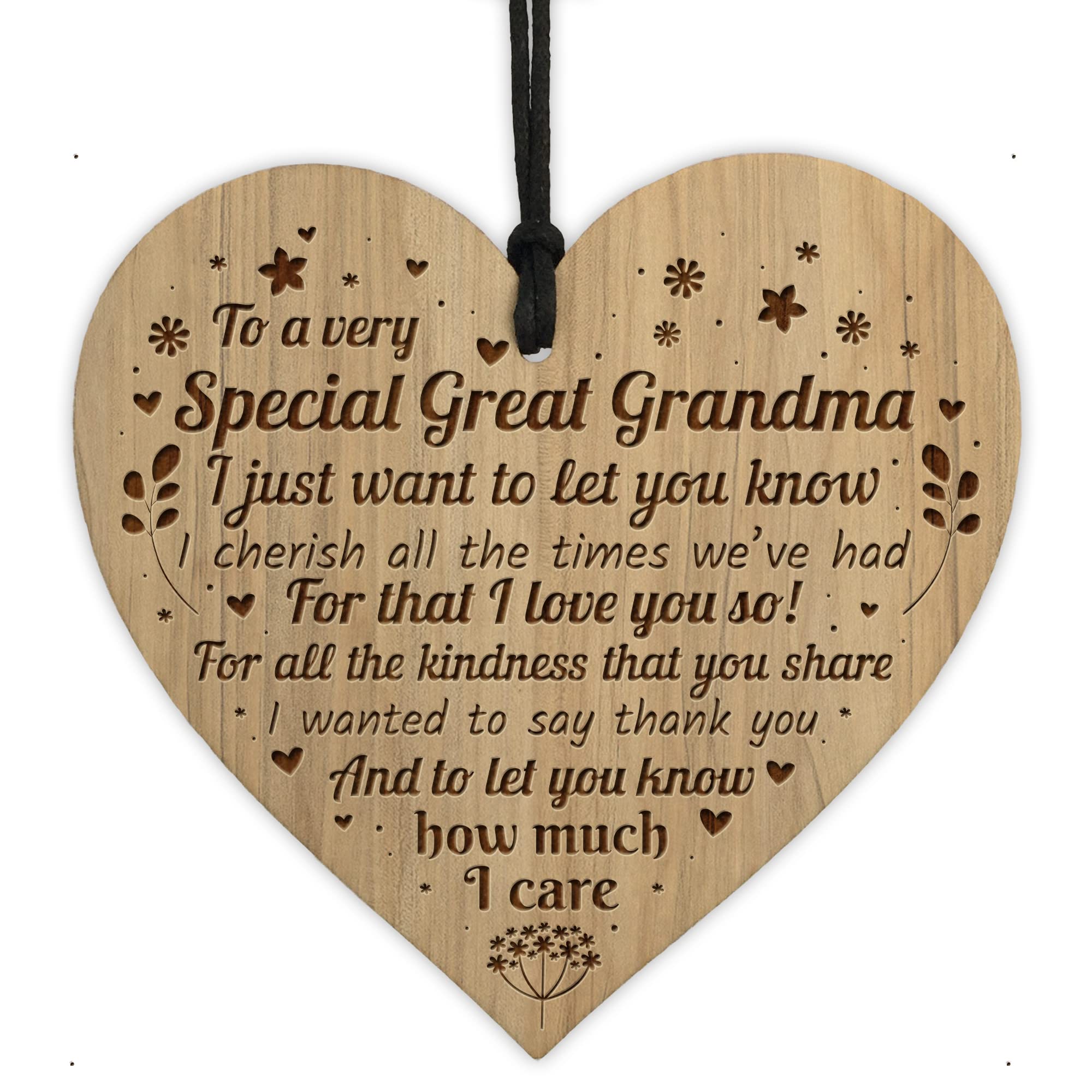 Red Ocean Great Grandma Sign Cute Great Grandma Birthday Christmas Gift Grandparent Gifts