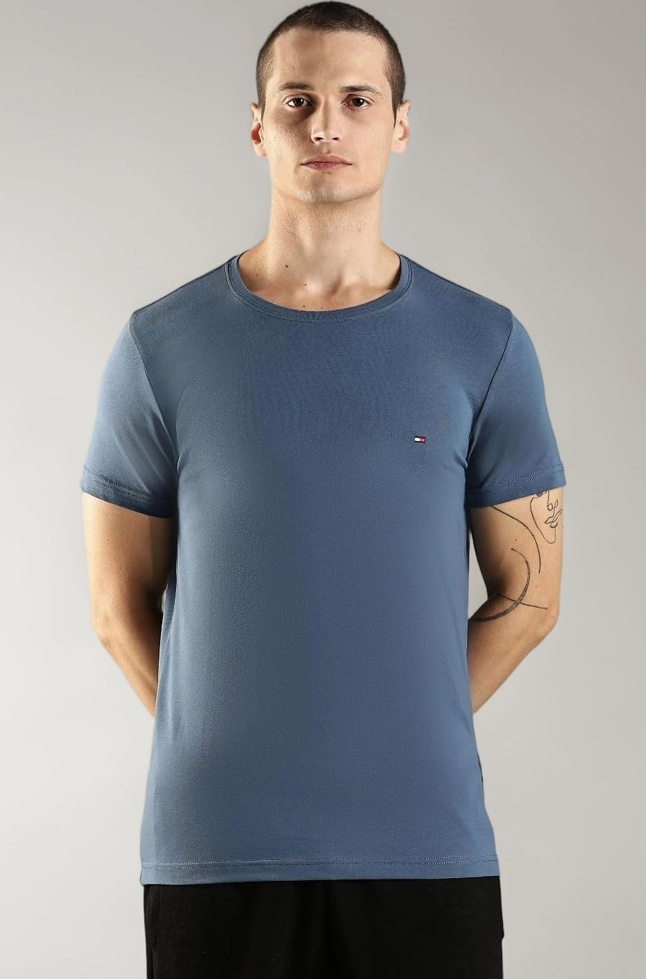 Solid Slim fit Cotton t-Shirt