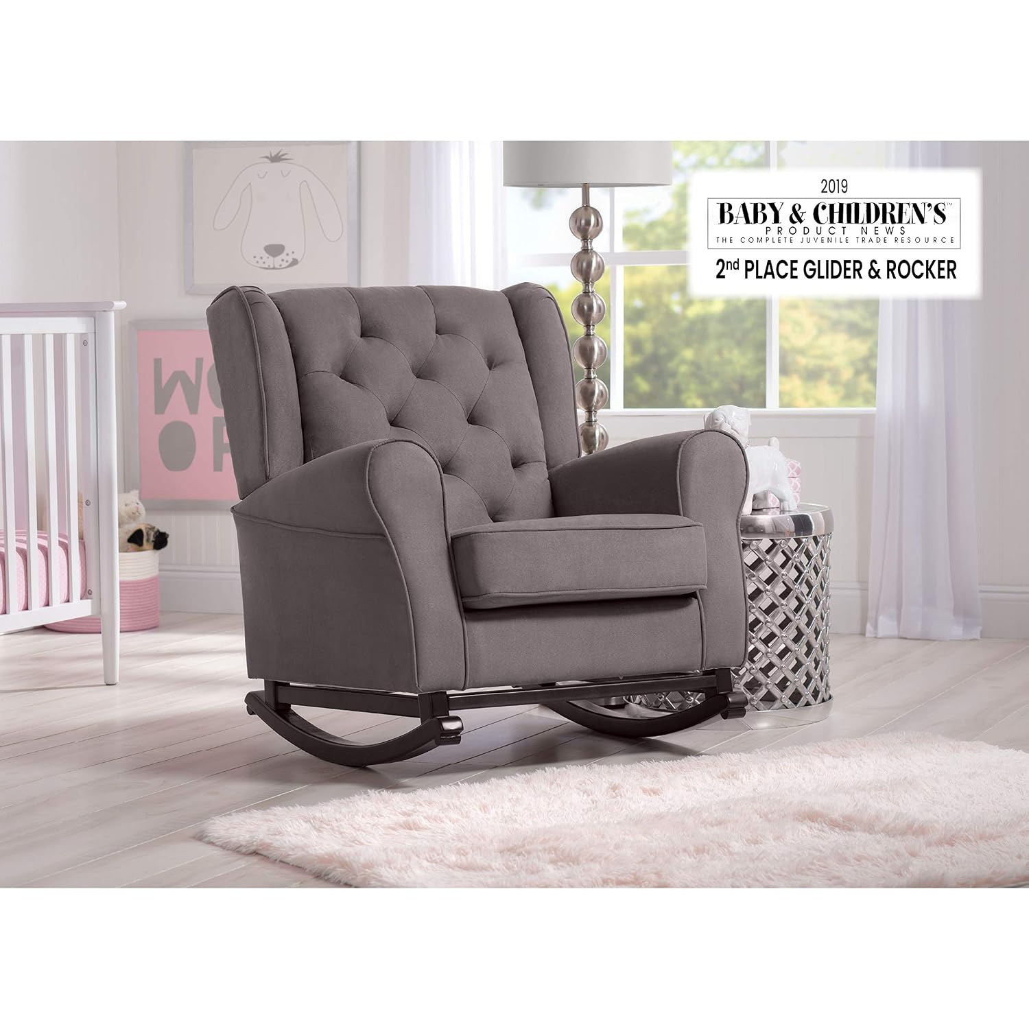 Buy Delta Children Emma Upholstered Rocking Chair