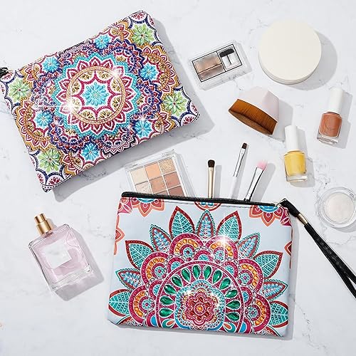 Miniatura 10 de Geyoga 2 unidades de monederos de pintura de diamantes 5D DIY diamante pintura bolso de mano arte diamante bolso de mano bolsa de mano para mujeres