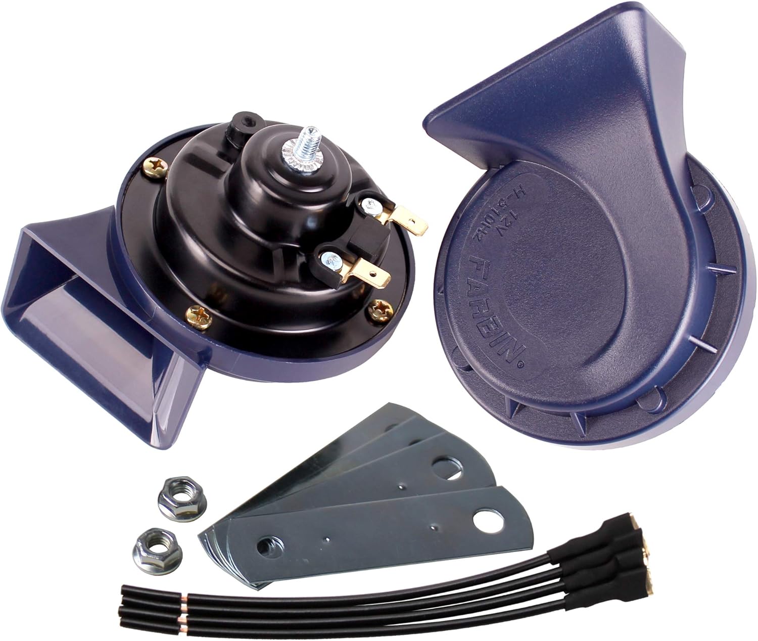 FARBIN Horn 12V Auto Horns Laute DualTone Wasserdichte Auto Horn