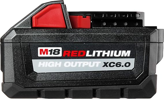 Milwaukee 48-11-1865 M18 REDLITHIUM HIGH OUTPUT XC 6 Ah Lithium-Ion Battery