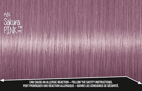 Vista 11 de Got2b Metallics - Tinte permanente para el cabello, color rosado Sakura M84 Rosa (Sakura Pink)