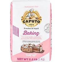 Antimo Caputo Baking 00 Flour 2.2 LB Pack of 10 - Total 22 LBS - Authentic Italian Flour For Cakes, Cooking, Pastries & More