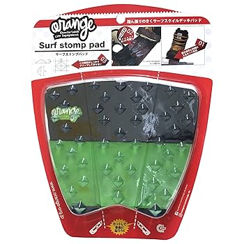 Amazon | Orange(オレンジ) サーフ ストンプ パッド #110872