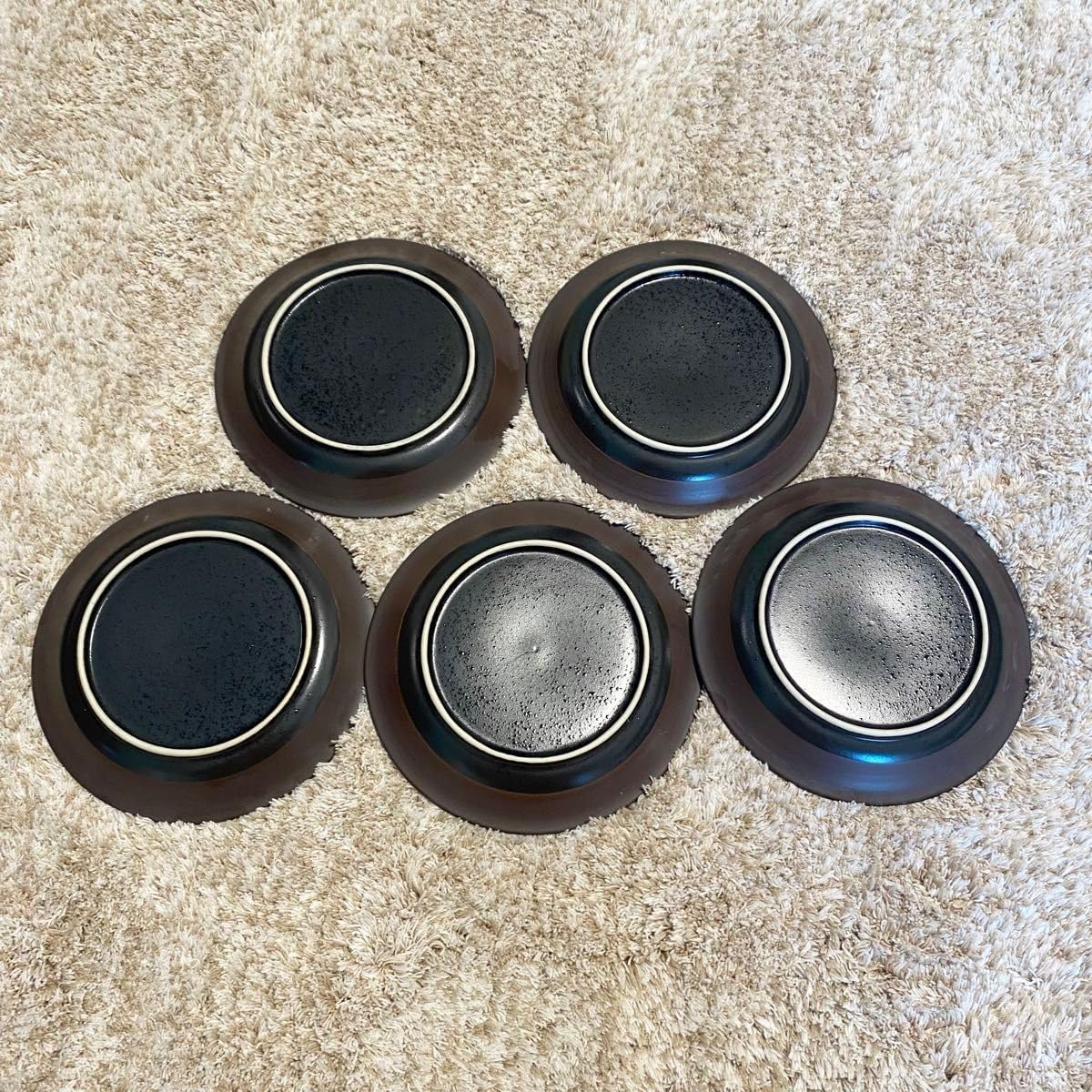 深緑コーヒー揃　コーヒーカップ　 ソーサー ジェンガラケラミック カップ＆ソーサー お揃いのプレート バリ雑貨