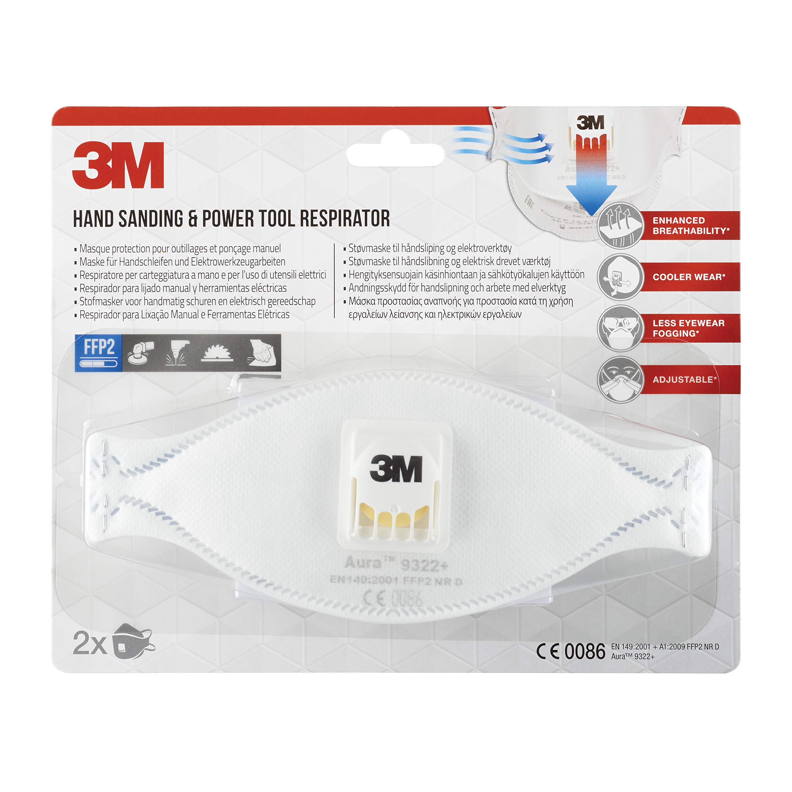 3M Aura Maschera respiratoria