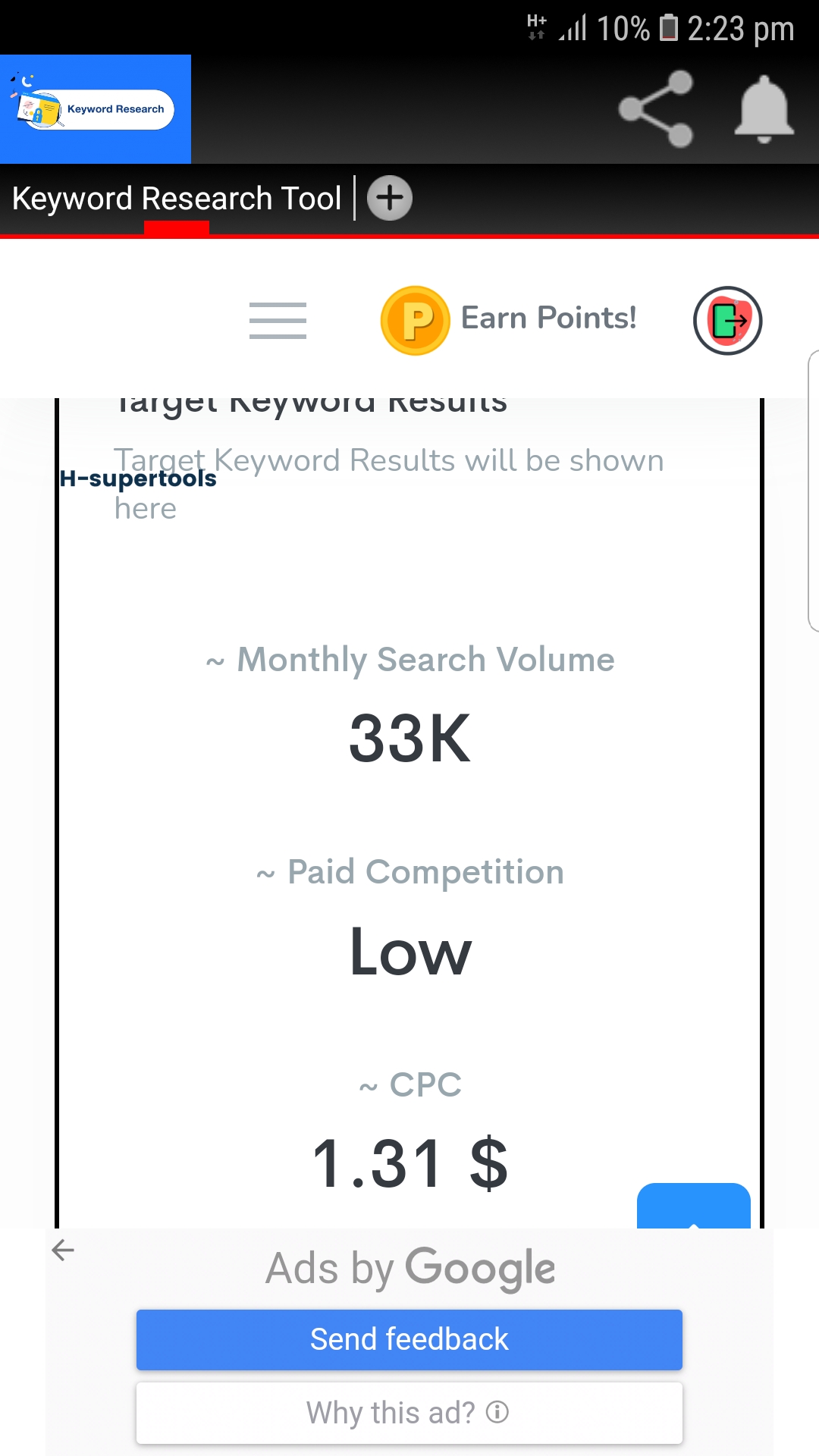 Free Keyword Research Tool