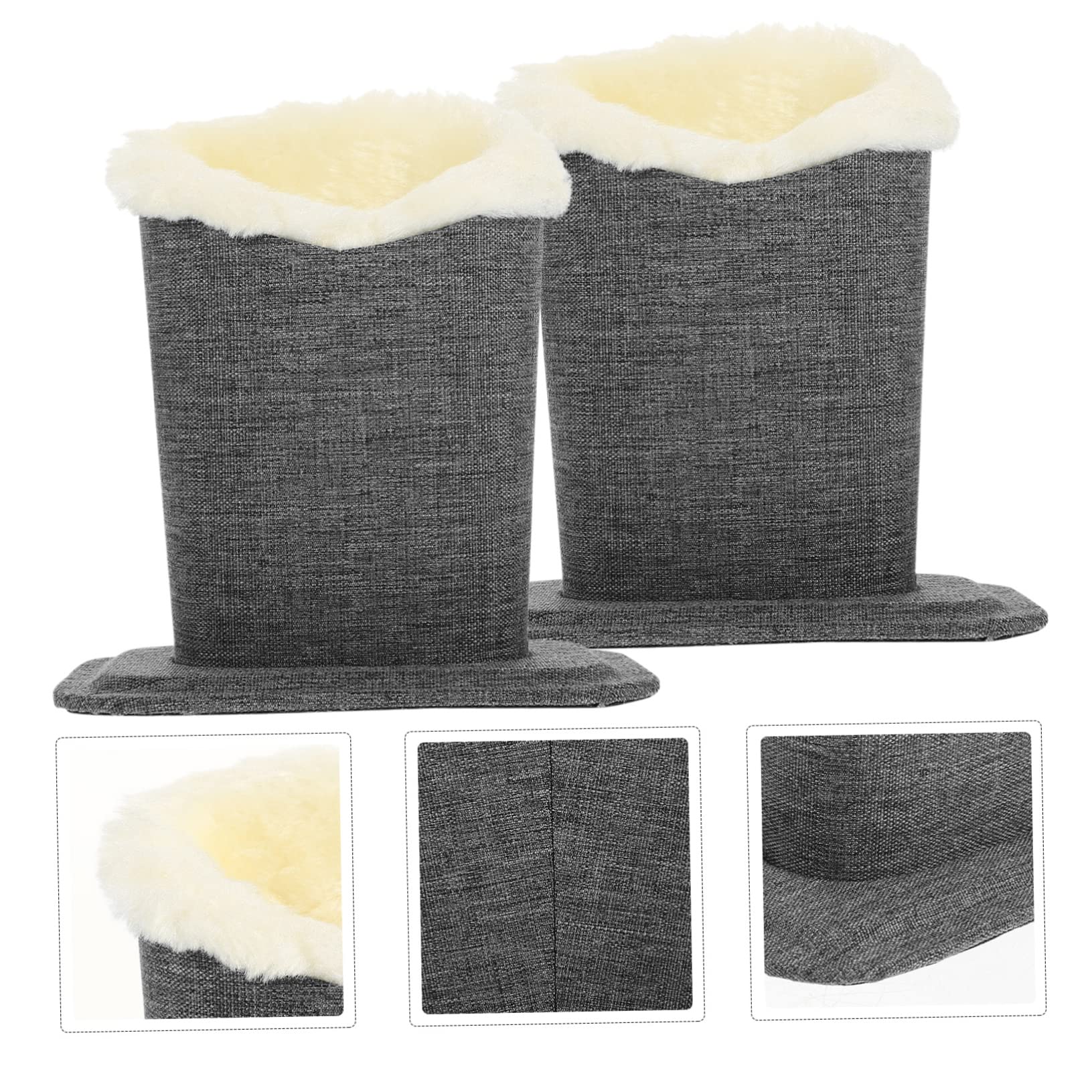 Didiseaon Glasses Plush Holder 2pcs Eye Glasses Holders Stylish Sunglass Stand for Living Room