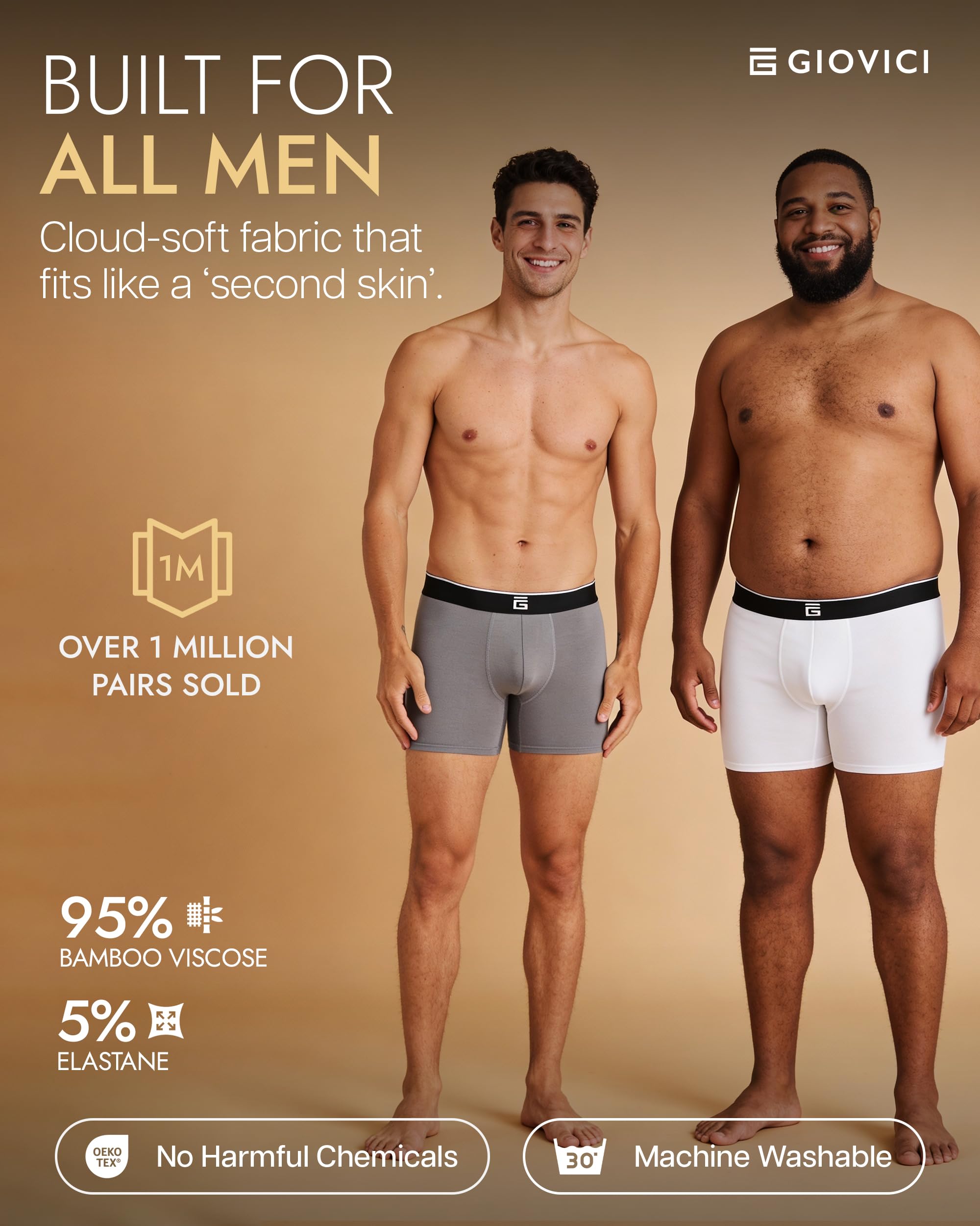 Giovici Bóxer para Hombre