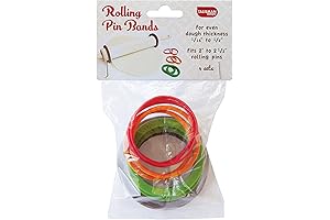 Joseph Joseph Rolling Pin Bands: Dough Thickness Control