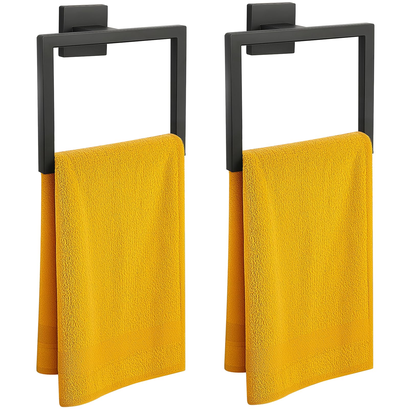 Anneaux de serviette anti-rouille SUS304 pour mur de salle de bain