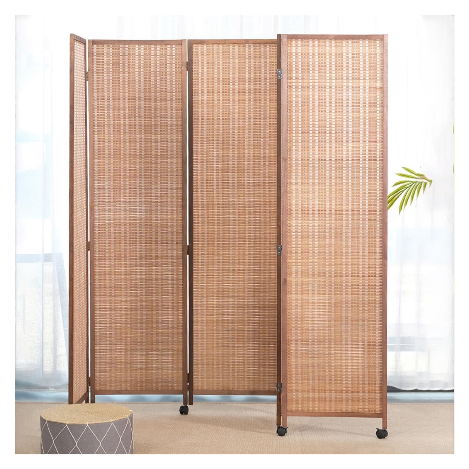 Paravent de balcon modulable séparateur de pièce pour intimité extérieure