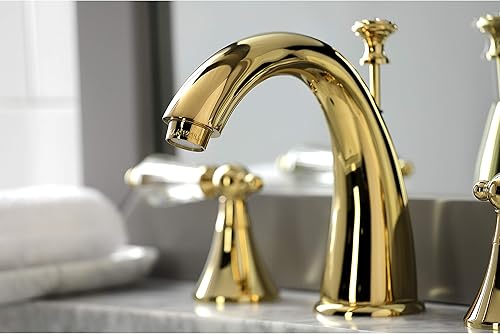 Miniatura 4 de Kingston Brass KS2972WLL Wilshire Grifo de baño generalizado, latón pulido