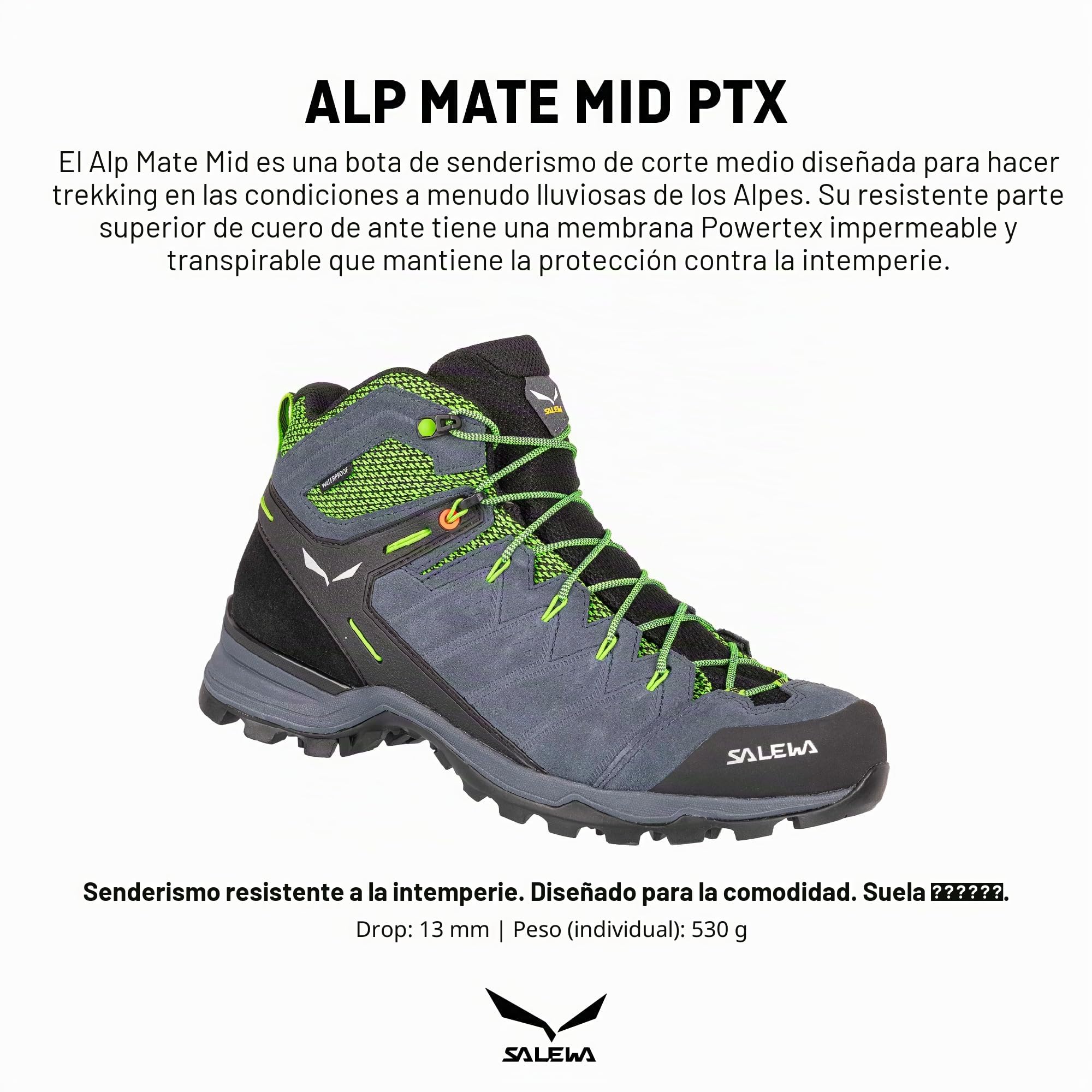 Salewa Alp Mate Mid Botas Mujer
