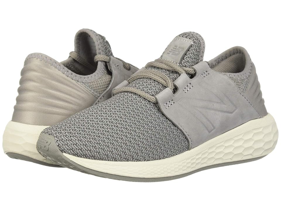 

New Balance Fresh Foam Cruz v2 Nubuck (Team Away Grey/Castlerock) Women's Running Shoes, Gray