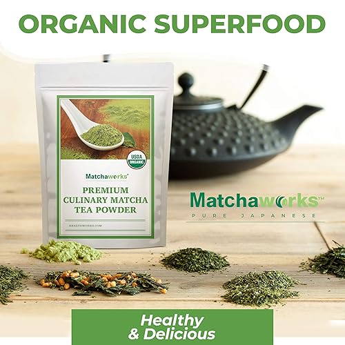 Miniatura 7 de Healthworks Matcha - Polvo de té verde sin azúcar