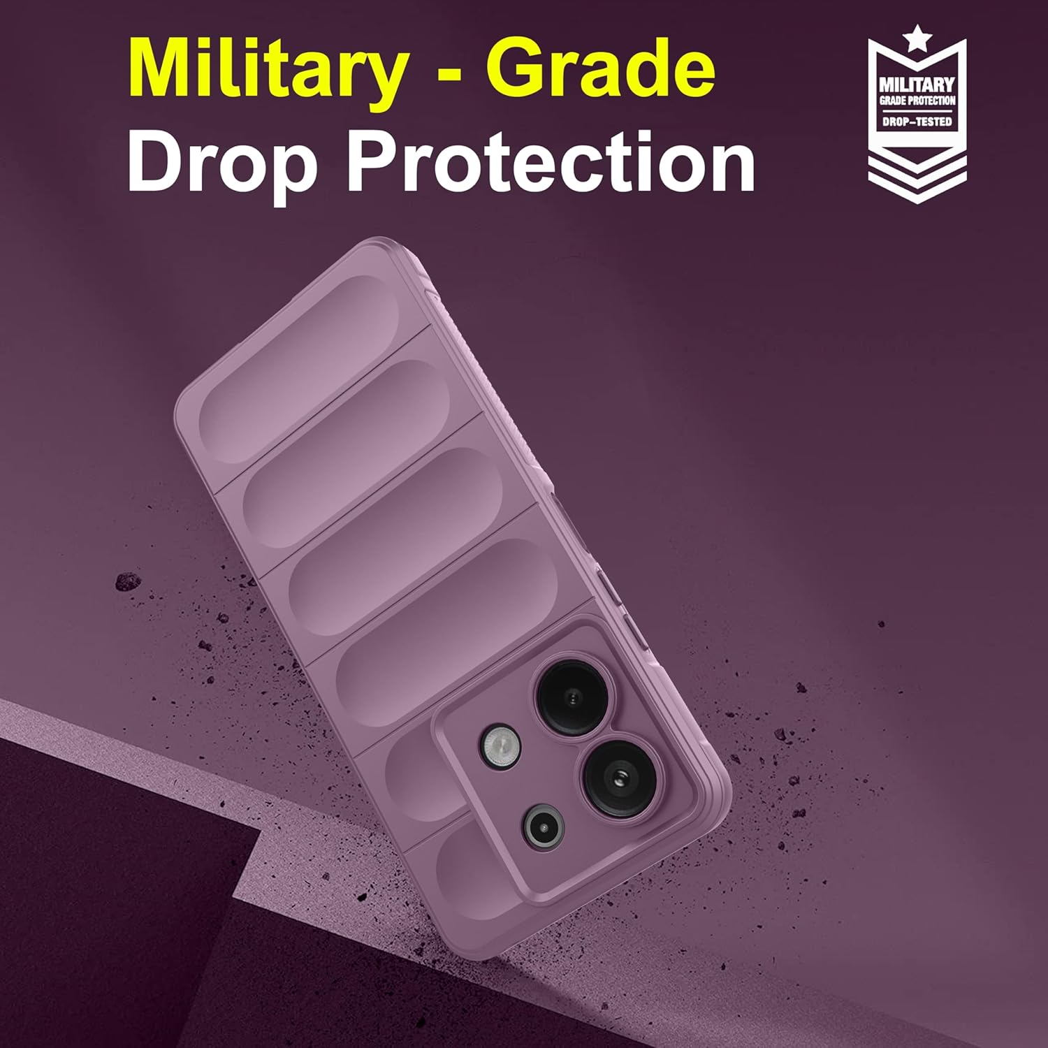 Zapcase Back Case Cover for Mi Redmi Note 13 5G | Compatible for Mi Redmi Note 13 5G Back Cover | Liquid Silicon Magic Case with Camera Protection | Lavender Zapcase Back Case Cover for Mi Redmi Note 13 5G | Compatible for Mi Redmi Note 13 5G Back Cover | Liquid Silicon Magic Case with Camera Protection | Lavender