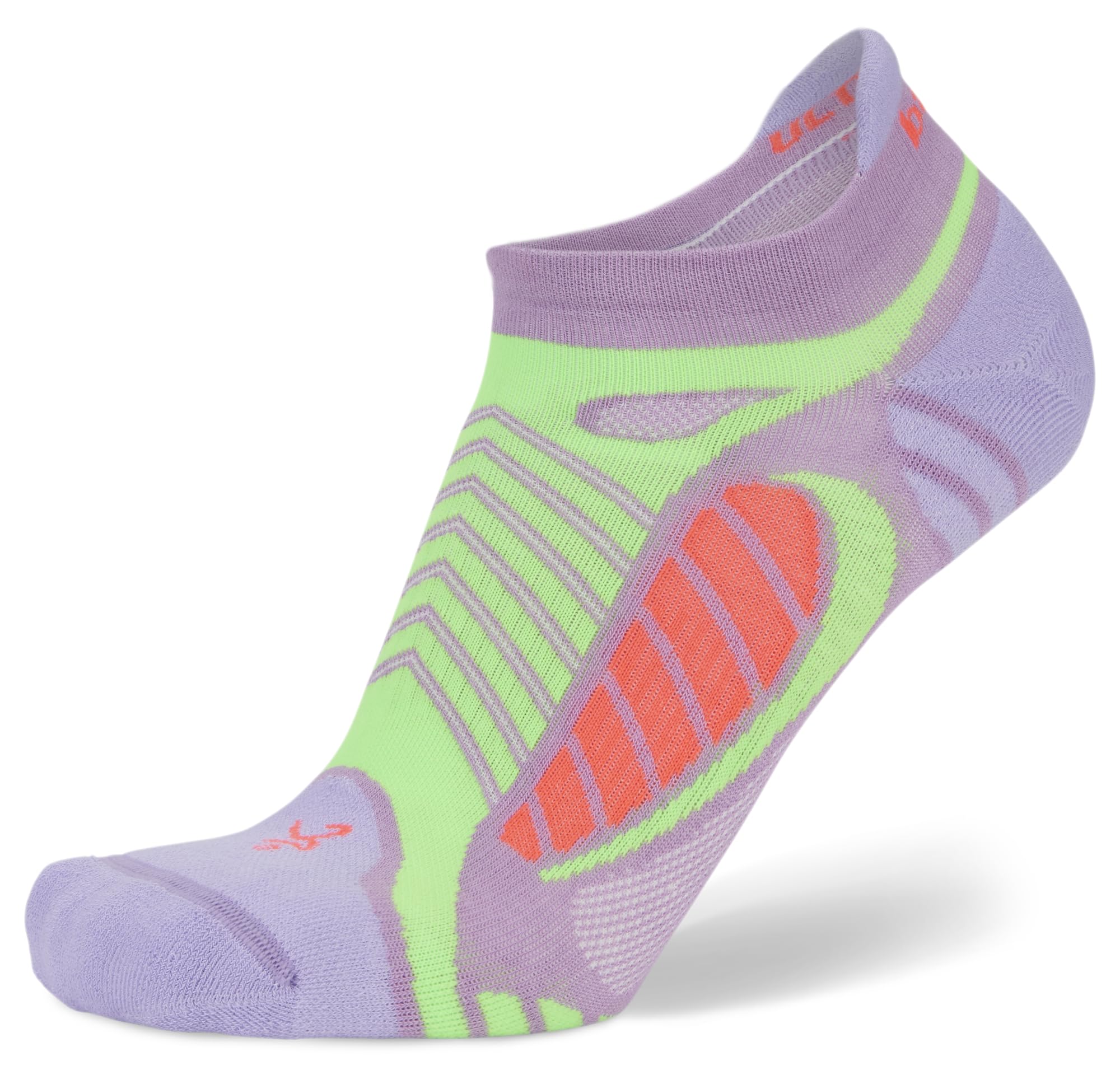 Balega Ultralight Lightweight Performance No Show Athletic Running Socks for Men and Women (1 Pair), Lilac, Small