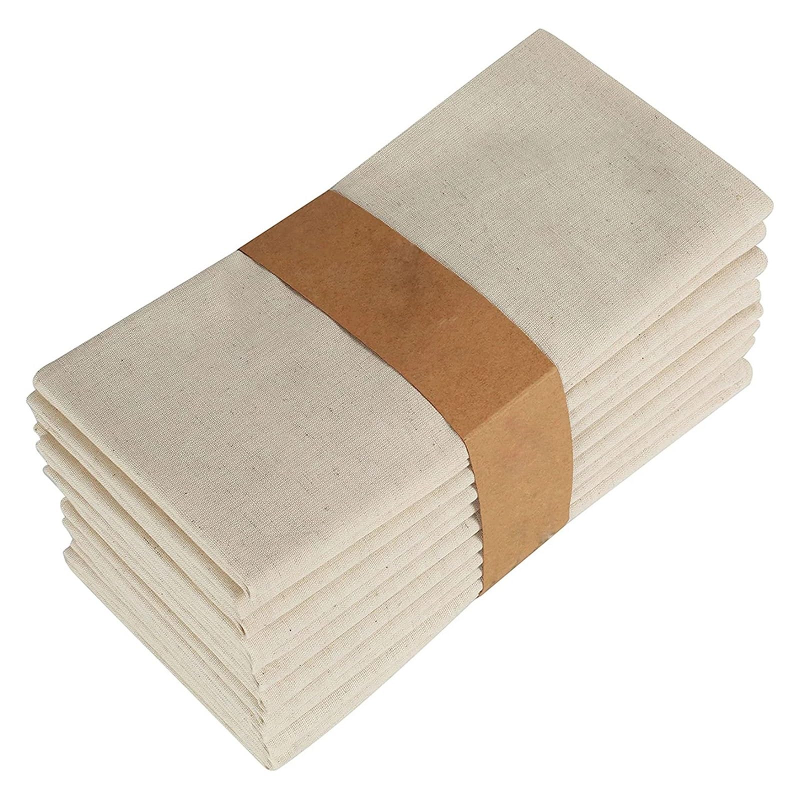 Napkins Set Of 6 45x45cm Tablecloth Napkins, Polyester Thickened Pads, Reusable Kitchen, Dining, Holiday Decorations