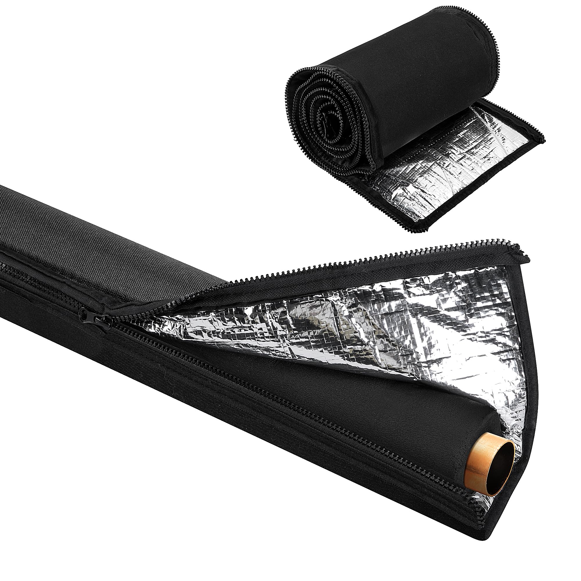 5 Layer Zipper HVAC Copper Pipe Insulation Cover for Central AC Mini Splits