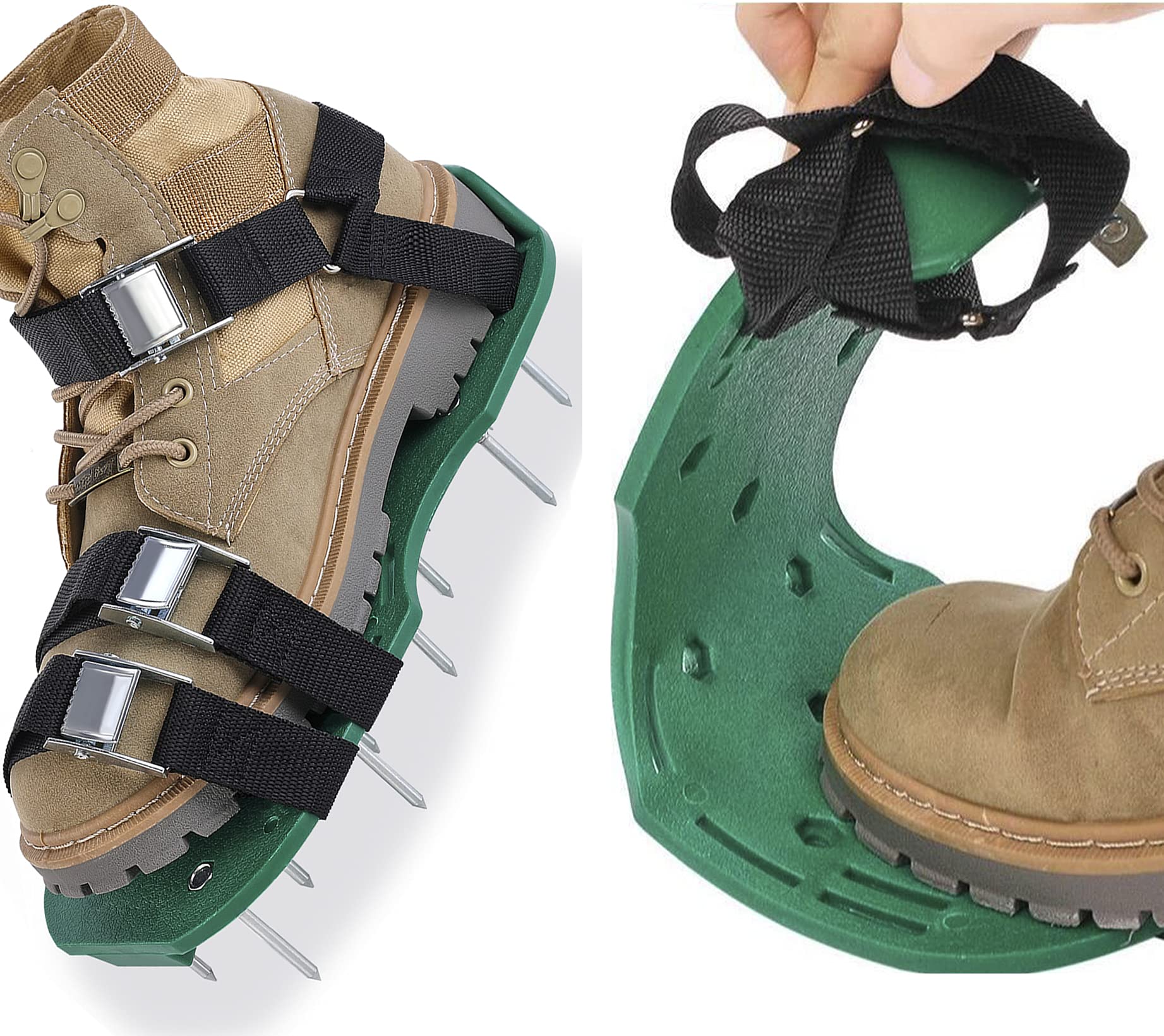 Buy Spuspk Lawn Aerator Shoes, Airation Spikes Shoes with 28 Aerating