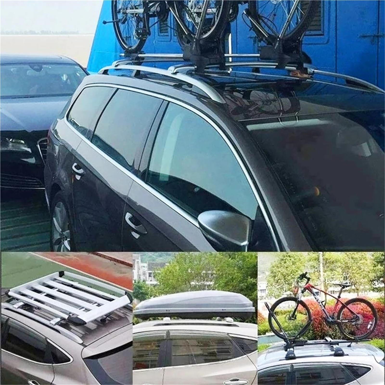 Portapacchi Auto Per BYD Per SHARK 6 2024 2025 Barre Trasversali Portapacchi Con Serratura In Lega Di Alluminio(Argento)