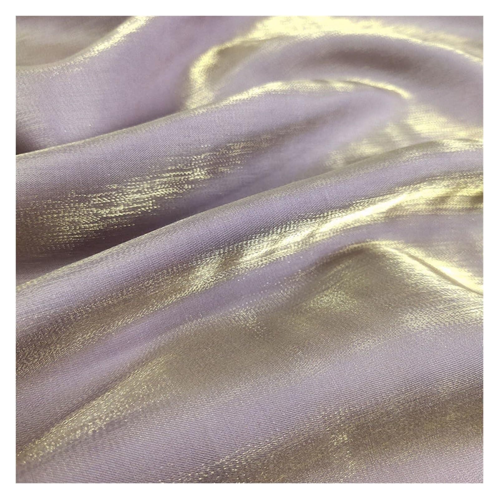 Silk Fabric Glazed Silk Satin Gradient Fabric Hanfu Dress Wedding Shiny Baby Clothes DIY Sewing Cloth 50 * 150cm(14)