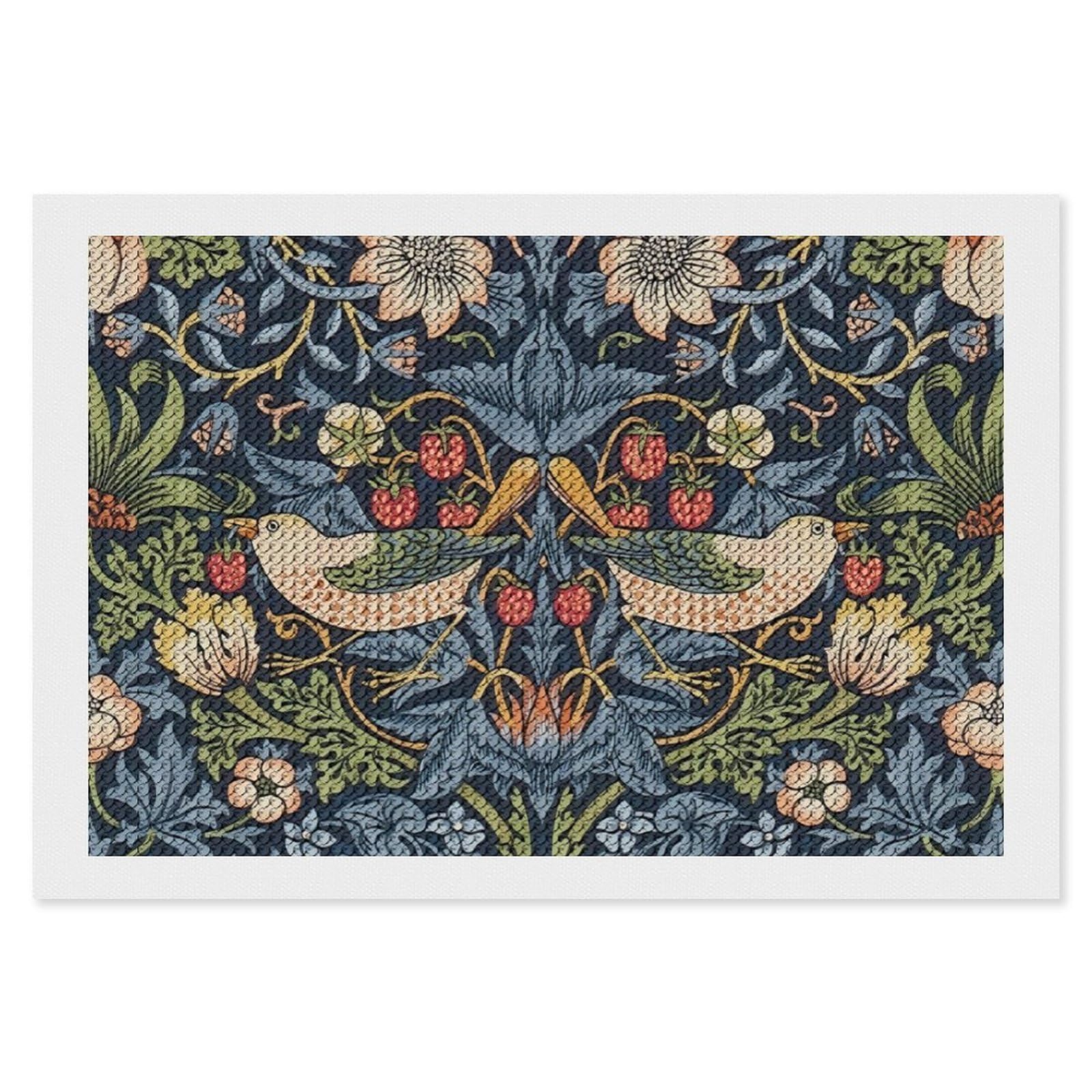 道楽 ウィリアム マジックアート Amazon | William Morris ウィリアム モリス ダイヤモンドアート