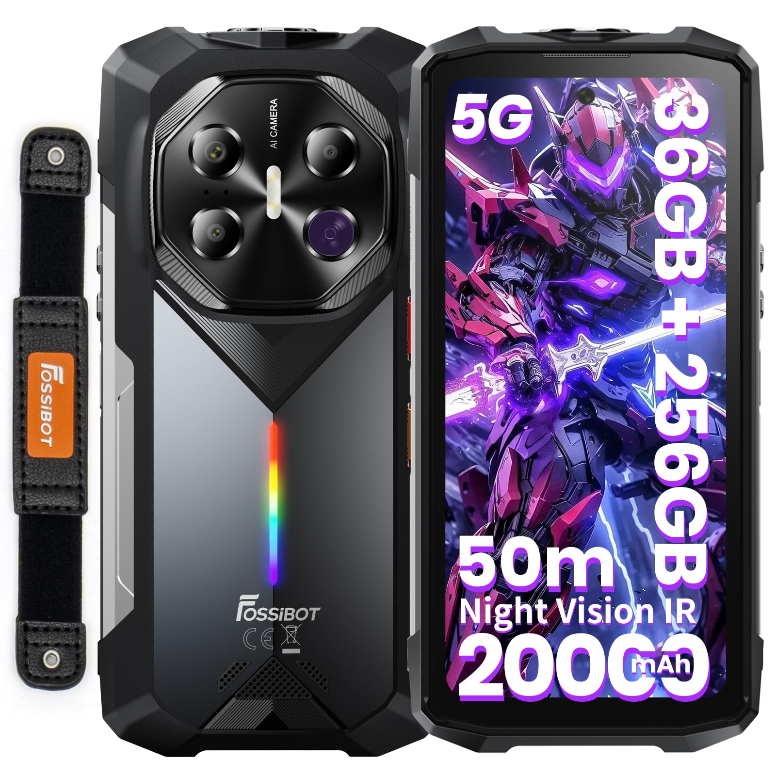 FOSSIBOT F113 5G Rugged Phone