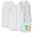 Cute Castle Baby Sleep Sack 6-12 Months - Lightweight 100% Cotton 2-Way Zipper TOG 0.5 Infant Wearable Blanket, Newborn Essentials Toddler Sleep Clothes, 3 Pack(Gray, Letters, Stars)