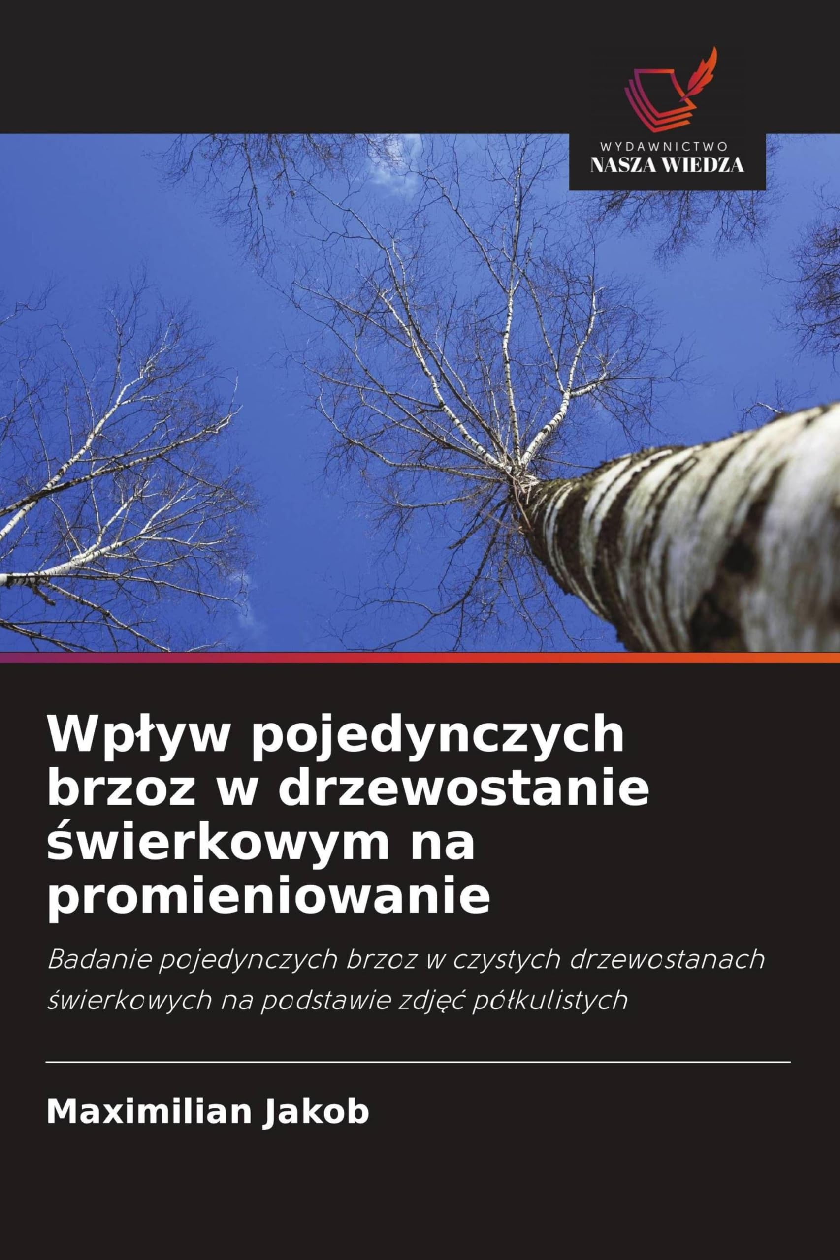 Wp¿yw pojedynczych brzoz w drzewostanie ¿wierkowym na promieniowanie: Badanie pojedynczych brzoz w czystych drzewostanach ¿wierkowych na podstawie zdj¿¿ pó¿kulistych