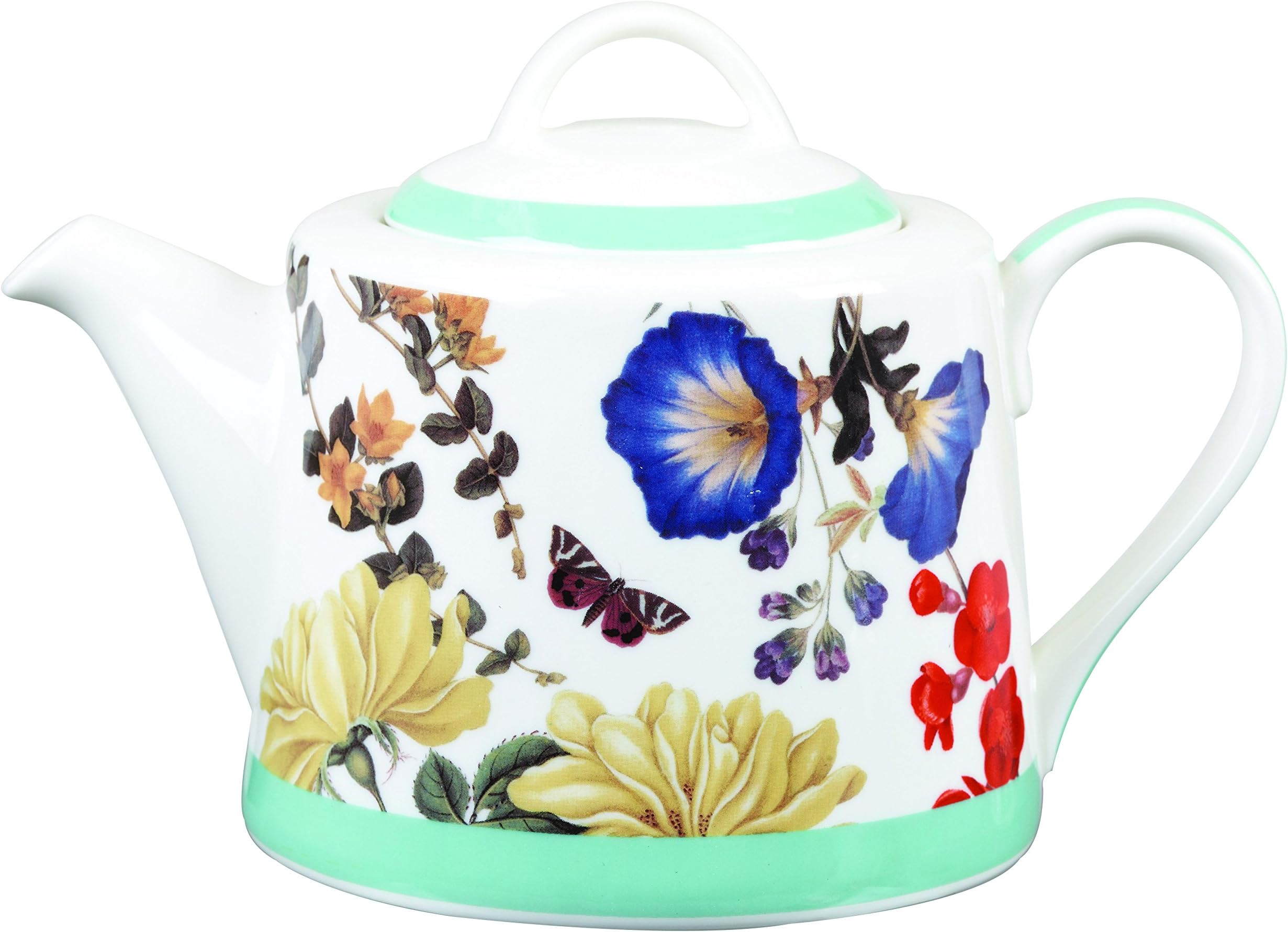 RHS Queens Butterflies and Bloom Garden Teapot 830ml 3 Cup