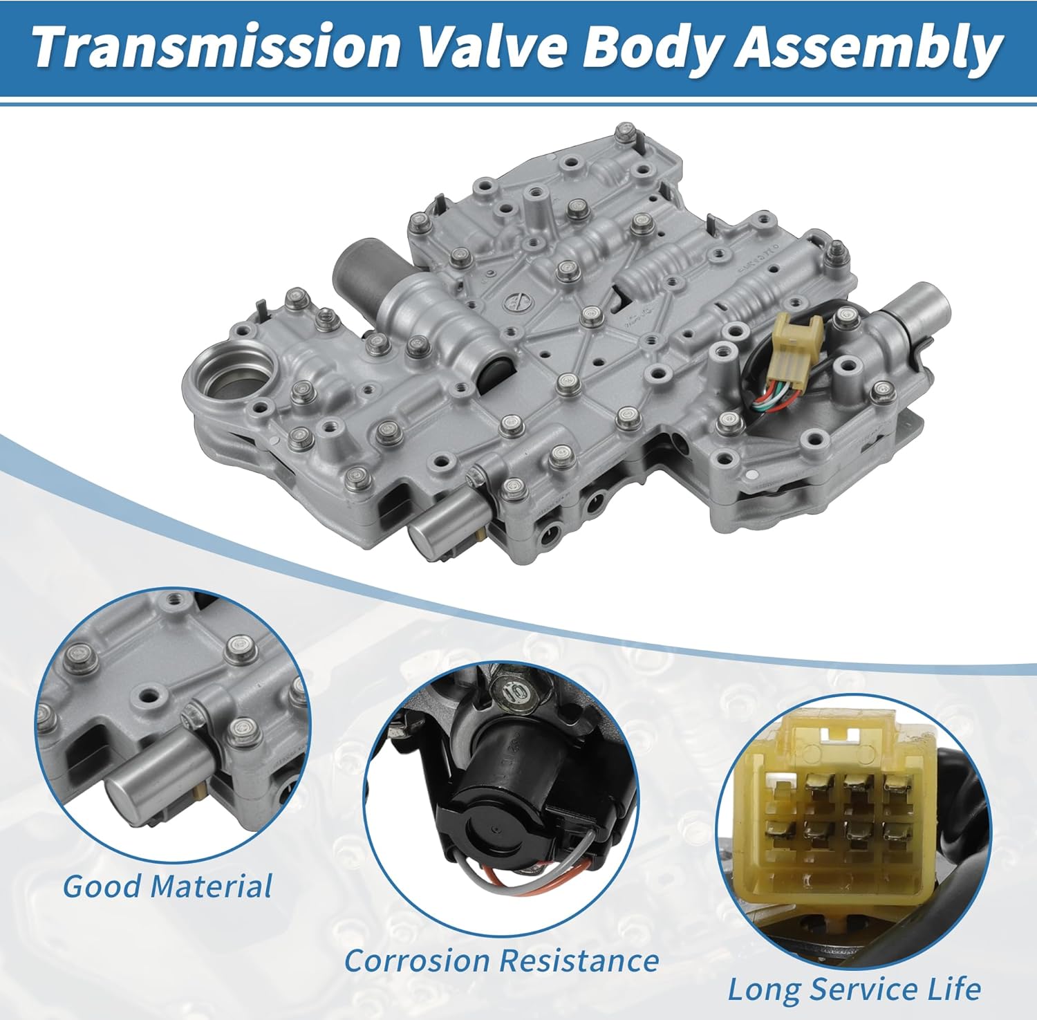 TR690/163740A Transmission Control Unit TCM TCU Valve Body Solenoid for Subaru Legacy Outback Forester Legacy 2.5L 31706AA031/31706AA032/31706AA033/31706AA030/31706AA030