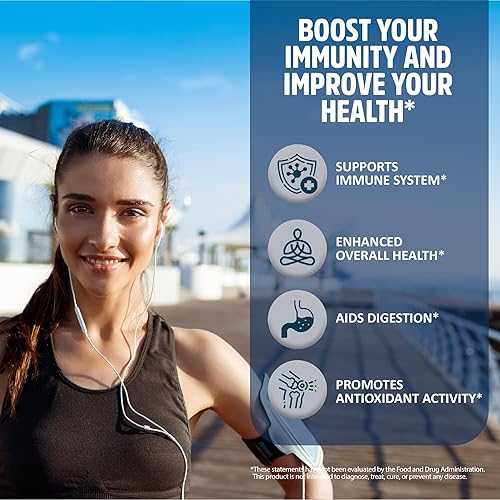 Miniatura 6 de StrongVit Suplemento NAD y paquete de apoyo inmunológico (120 cápsulas)